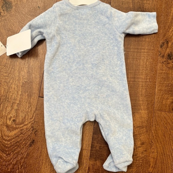 Nwt sterling baby “hello, I’m new here” footsie one piece newborn… - Picture 6 of 6